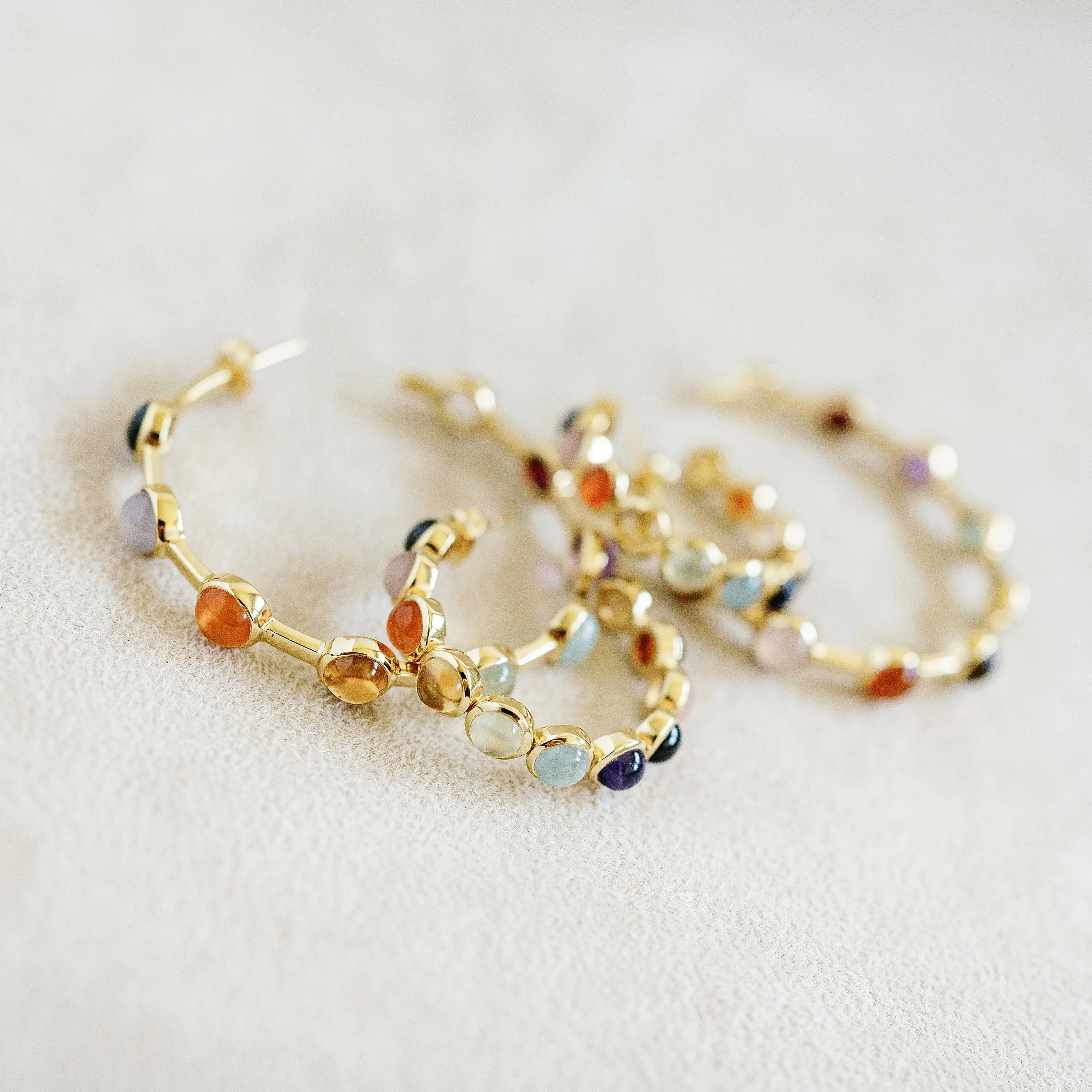 Rory's Rainbow 30mm Hoop Earrings