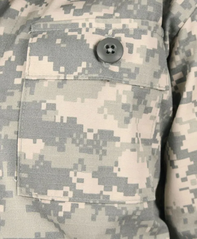 Rothco Shirts: Kids Camo BDU Shirt - Coat Woodland