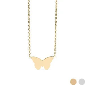 Sage 18K Gold PVD Held Butterfly Necklace