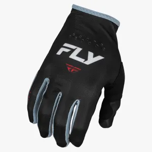 SALES SAMPLE: FLY Racing Men's Lite Gloves Black/White/Red LG