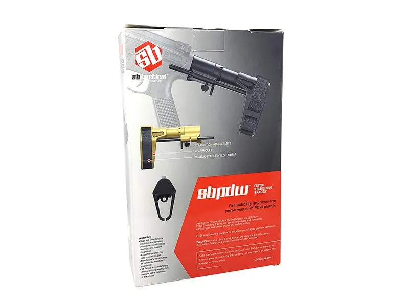 SB Tavtical Pistol Stabilizing PDW Brace For M4 AEG (FDE)