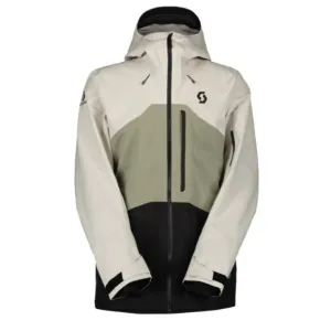 Scott Vertic 3L Fir White/Dust Grey Men's Jacket