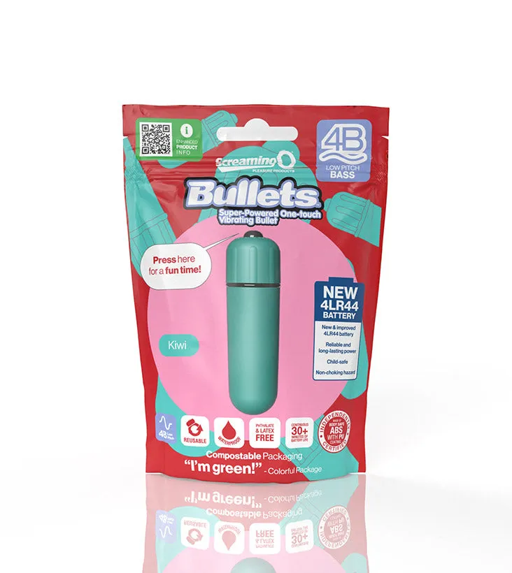 Screaming O® 4B Vibrating Bullet Kiwi
