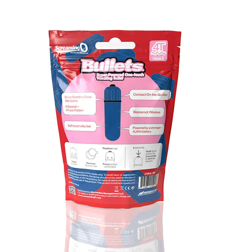 Screaming O® 4T Vibrating Bullet Blueberry