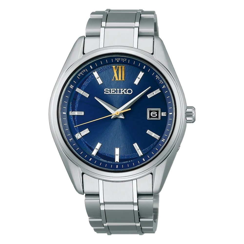 SEIKO seikoselection SBTM345 solar radio fix 7B72 watch 2023.08released