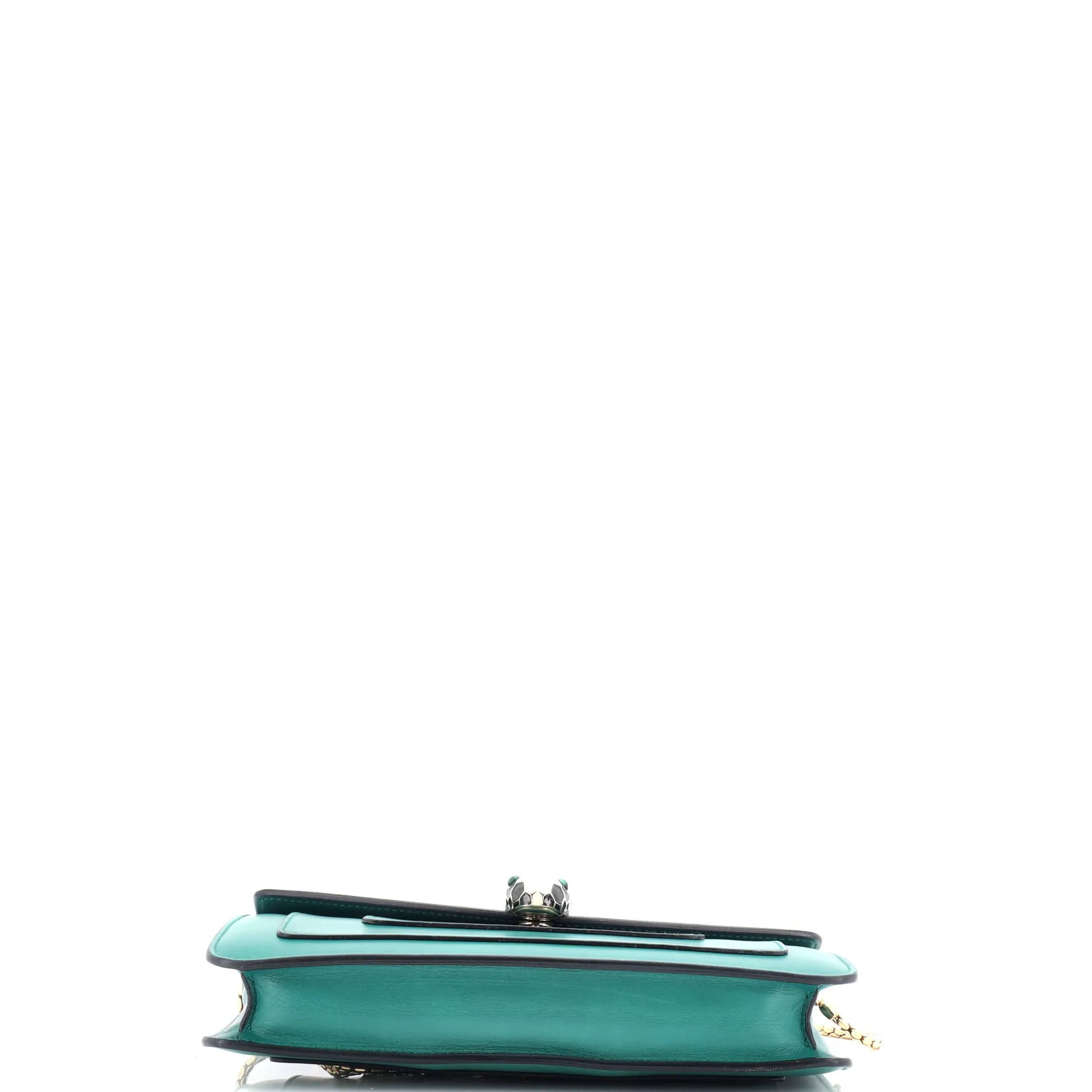 Serpenti Forever Chain Clutch Leather