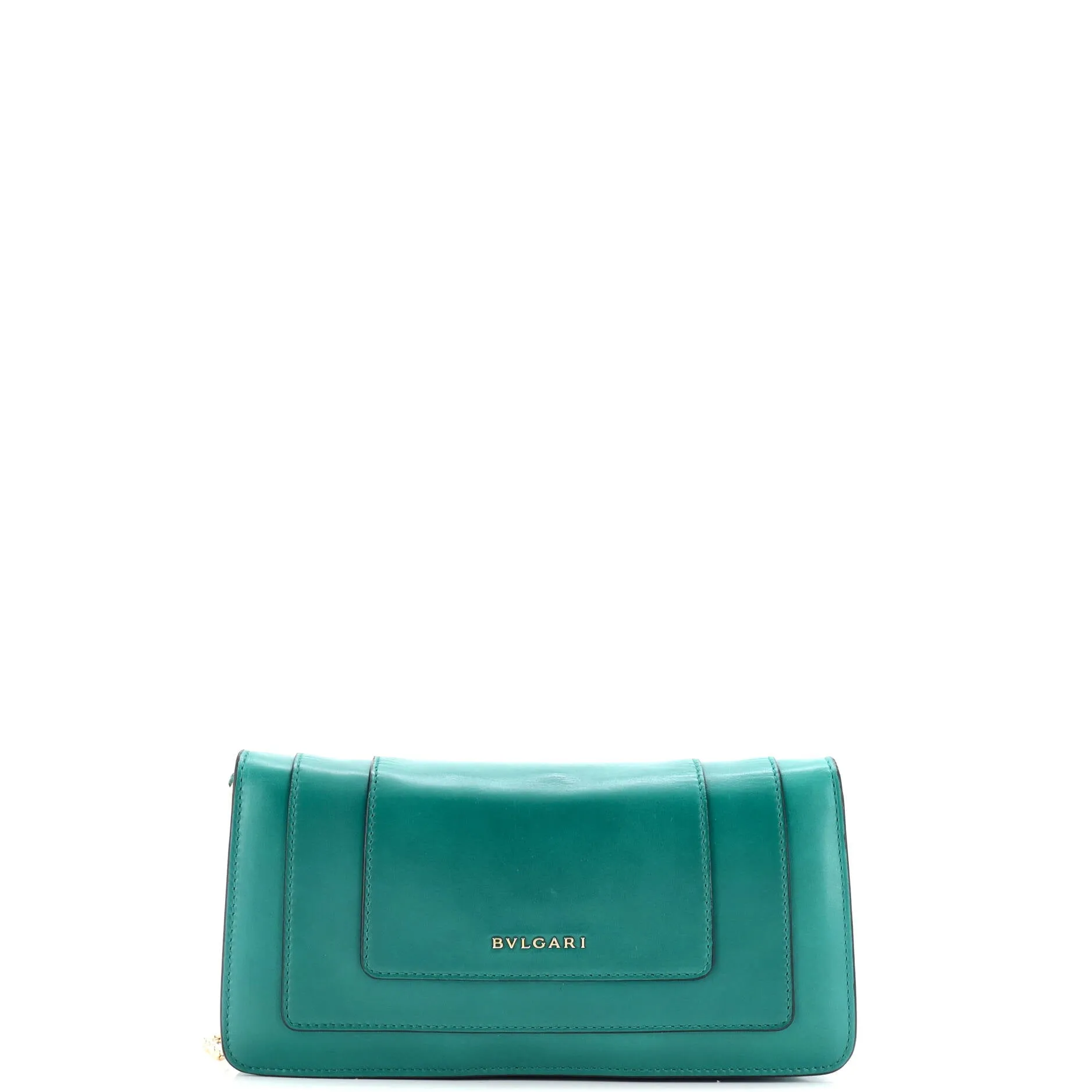 Serpenti Forever Chain Clutch Leather