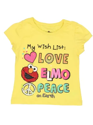 Sesame Street Elmo Short Sleeve T-Shirt