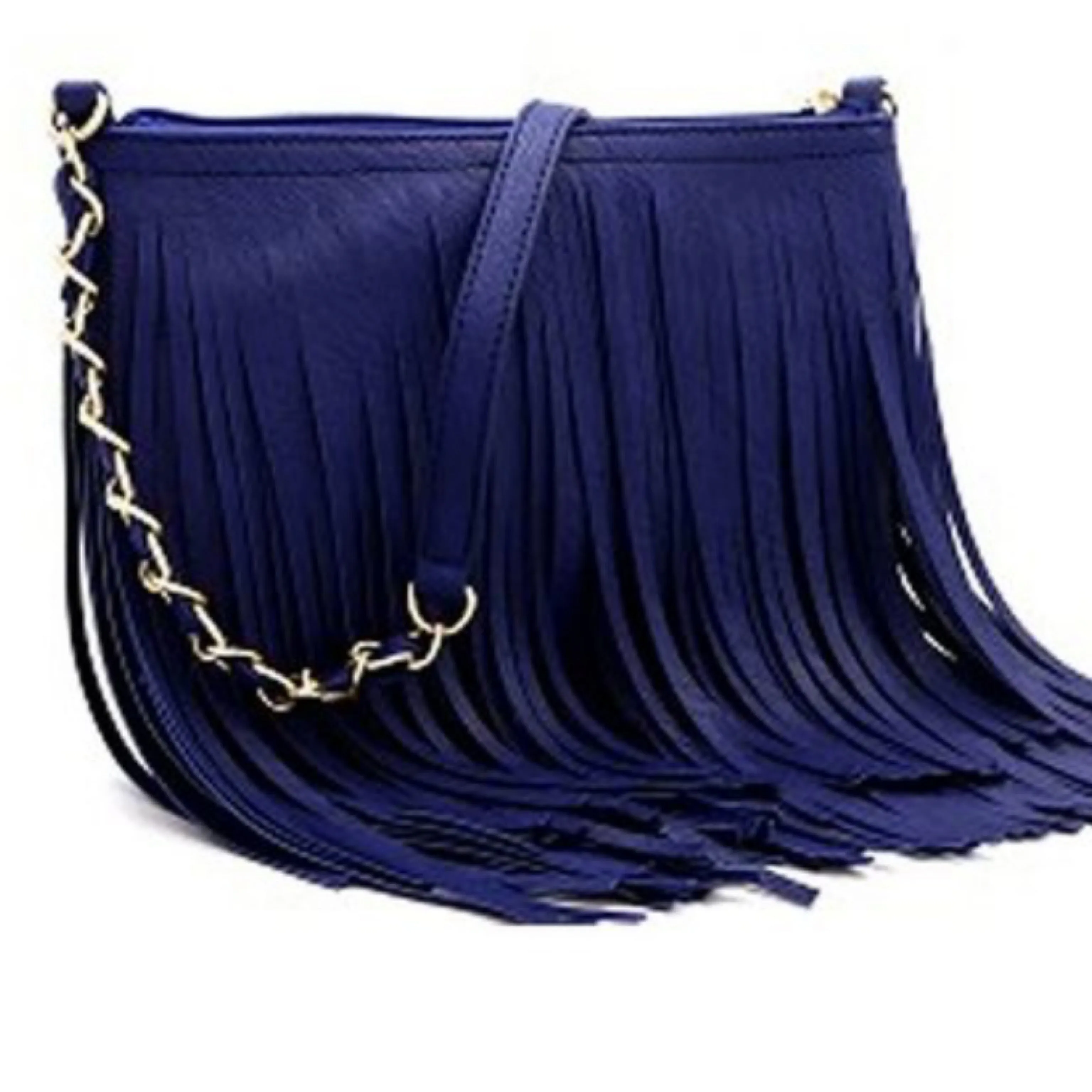 Shaking Fringes Purse (Brown)