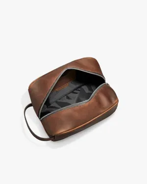 SHINOLA |  Zip Travel Kit Pouch | Brown