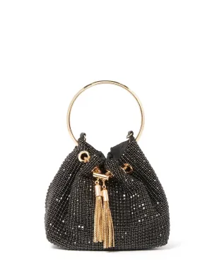 Skylah Sparkle Metal Handle Bag