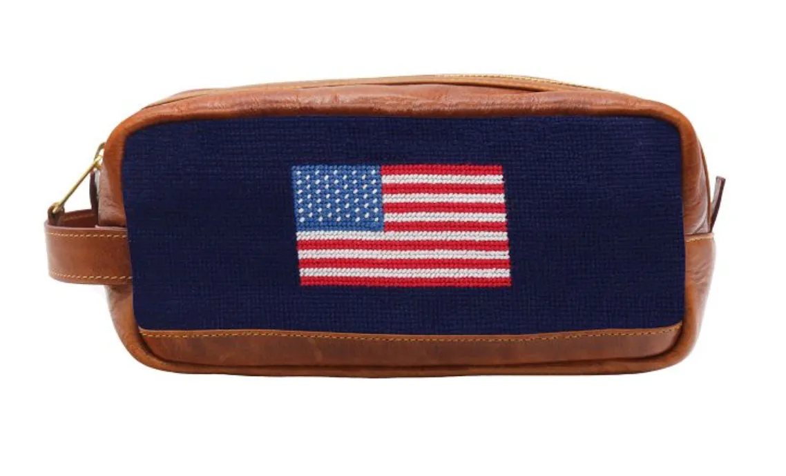 Smathers & Branson American Flag Toiletry Bag