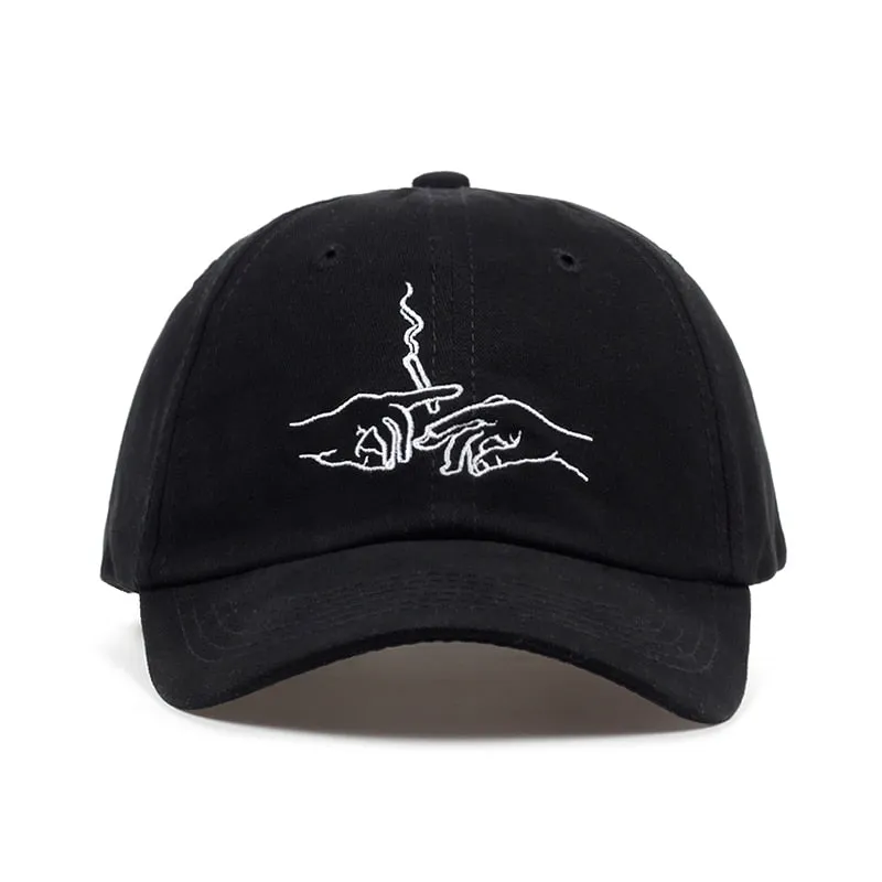 Smoke Embroidery Cap