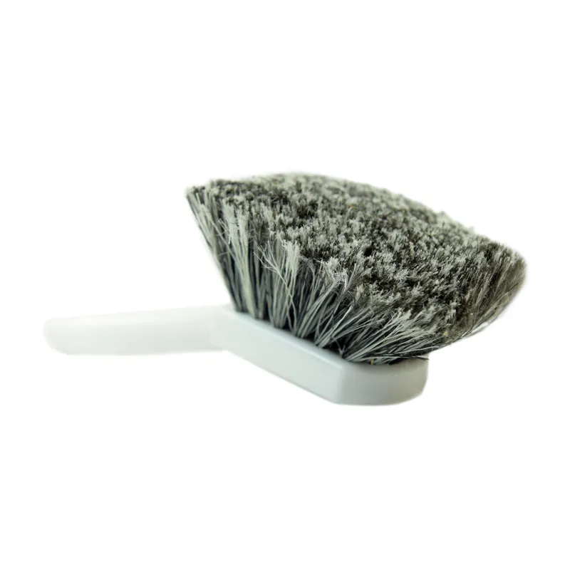 Soft Feathered Bristle Tire Brush