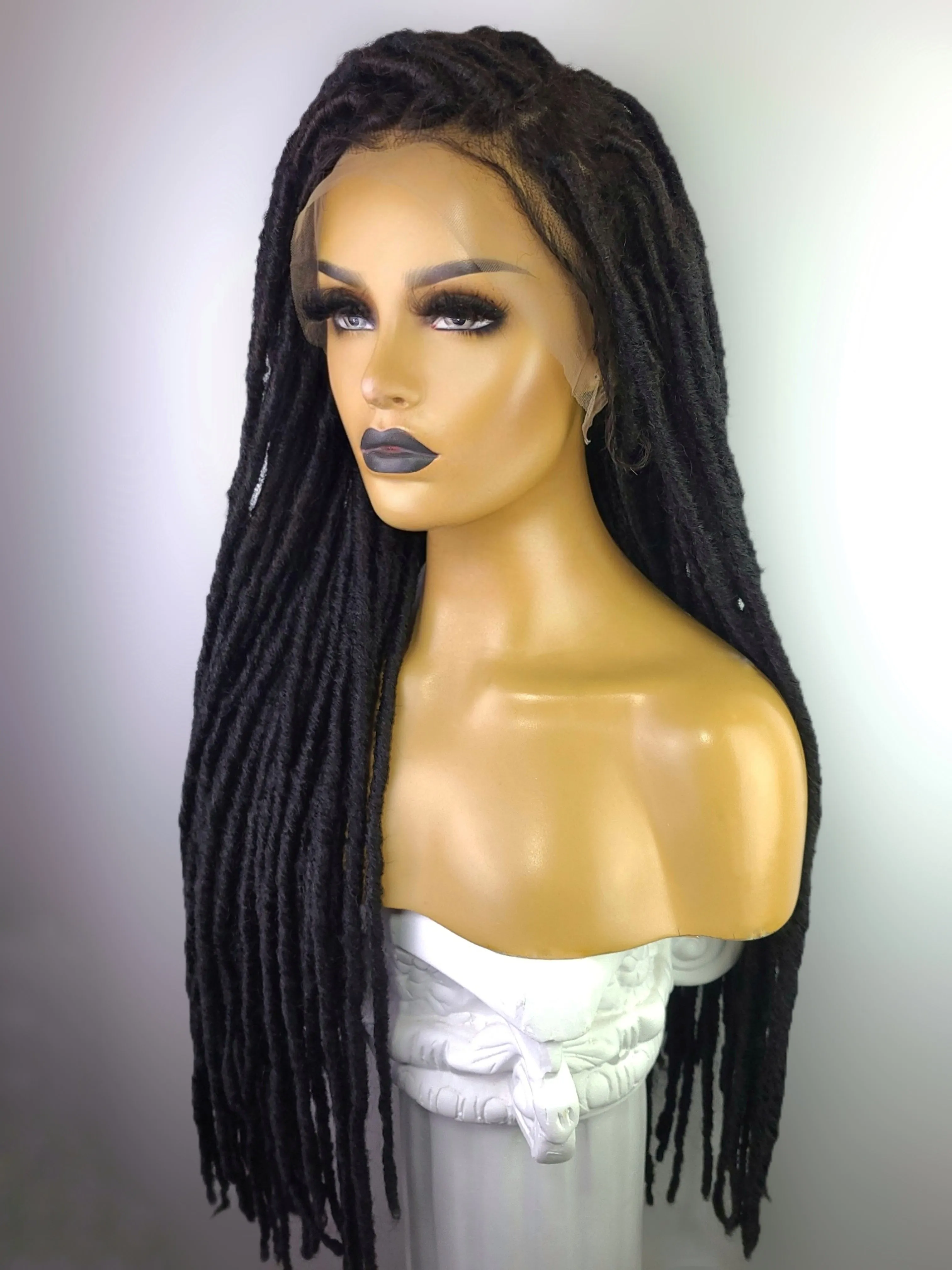 Soft Locs Lace Frontal Wig 30"