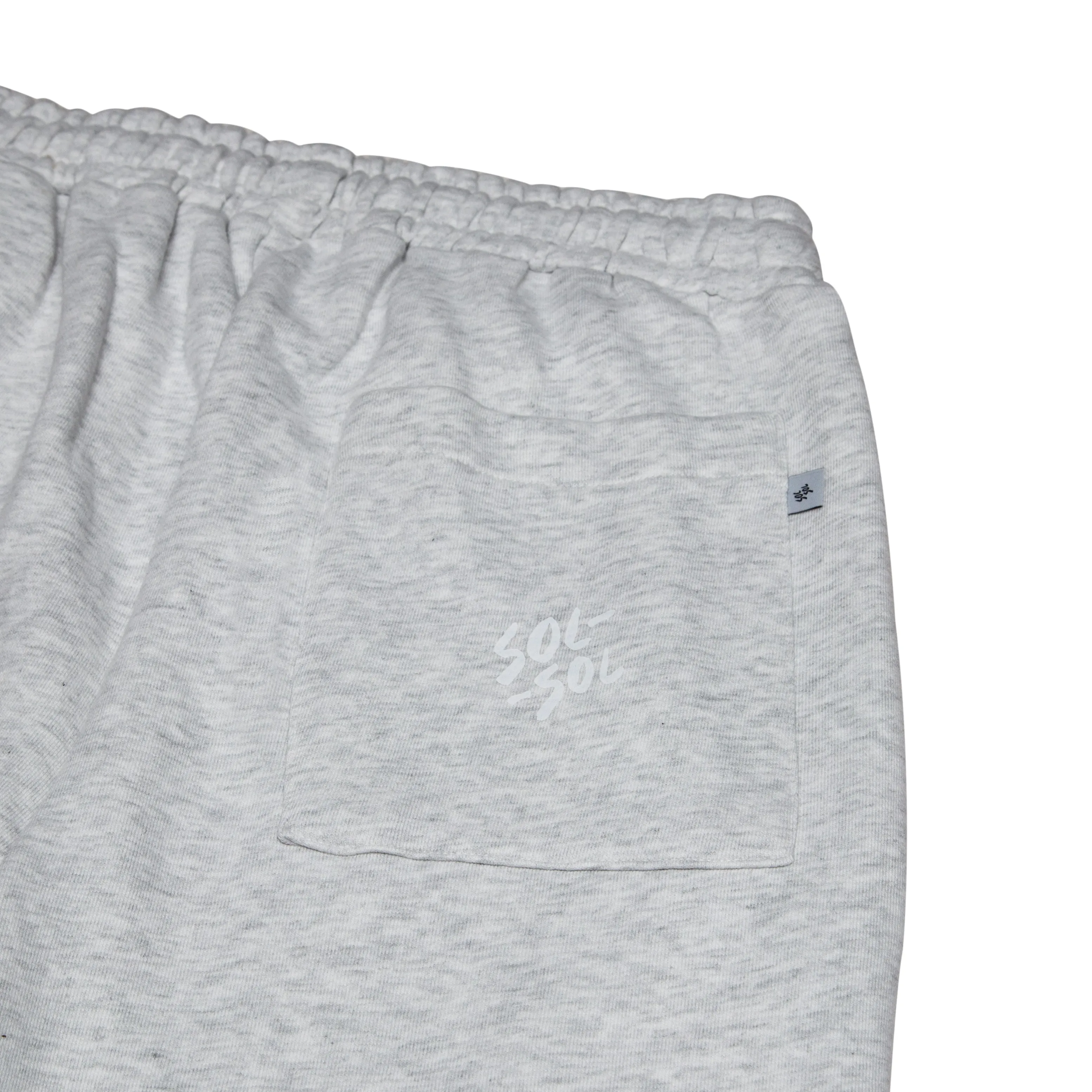 SOL SOL - Classic Logo Sweatpants - Grey/White