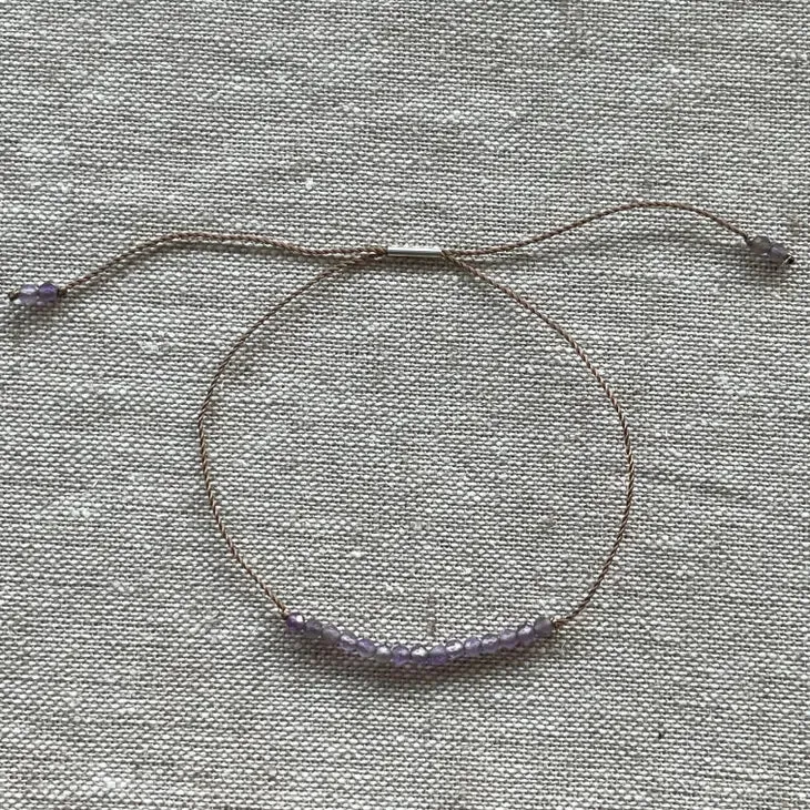 Soulsilk - Amethyst Bracelet