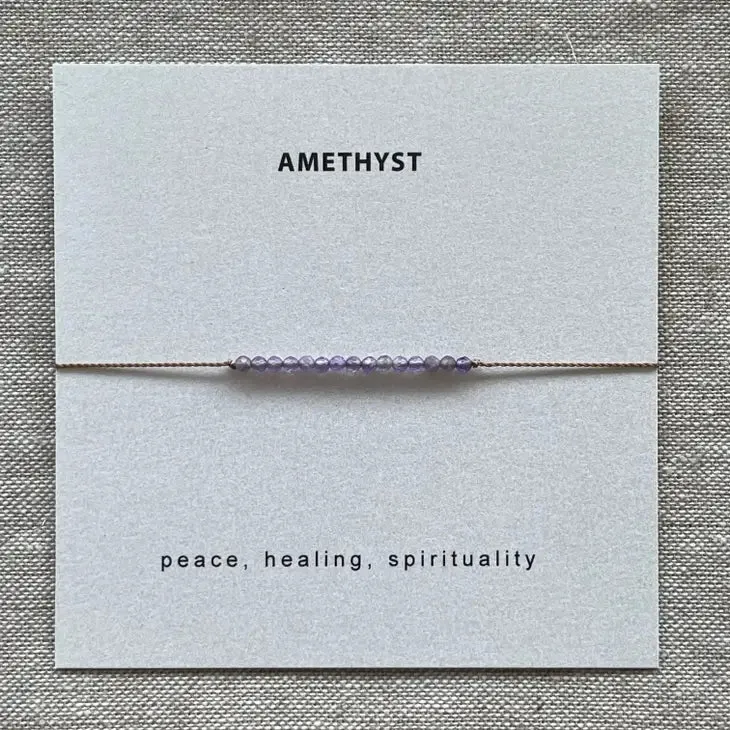 Soulsilk - Amethyst Bracelet