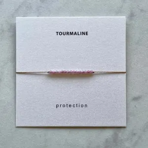 Soulsilk - Pink Tourmaline Bracelet
