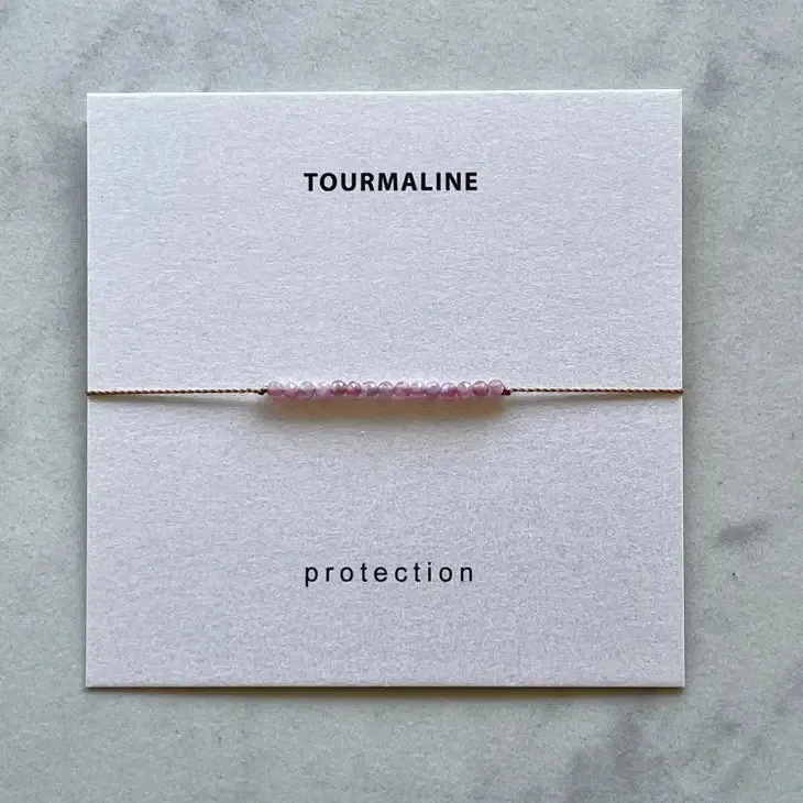 Soulsilk - Pink Tourmaline Bracelet