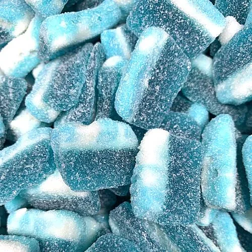Sour Raspberry Slices - 250g Bag
