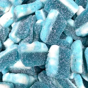 Sour Raspberry Slices - 250g Bag
