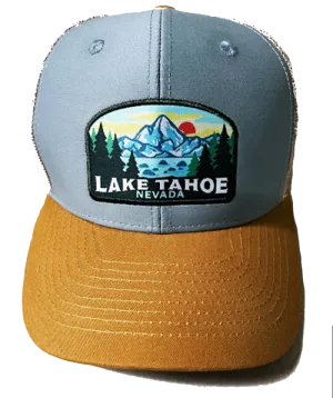 Souvenir Ball Cap Badge Lake Tahoe, NV, CA