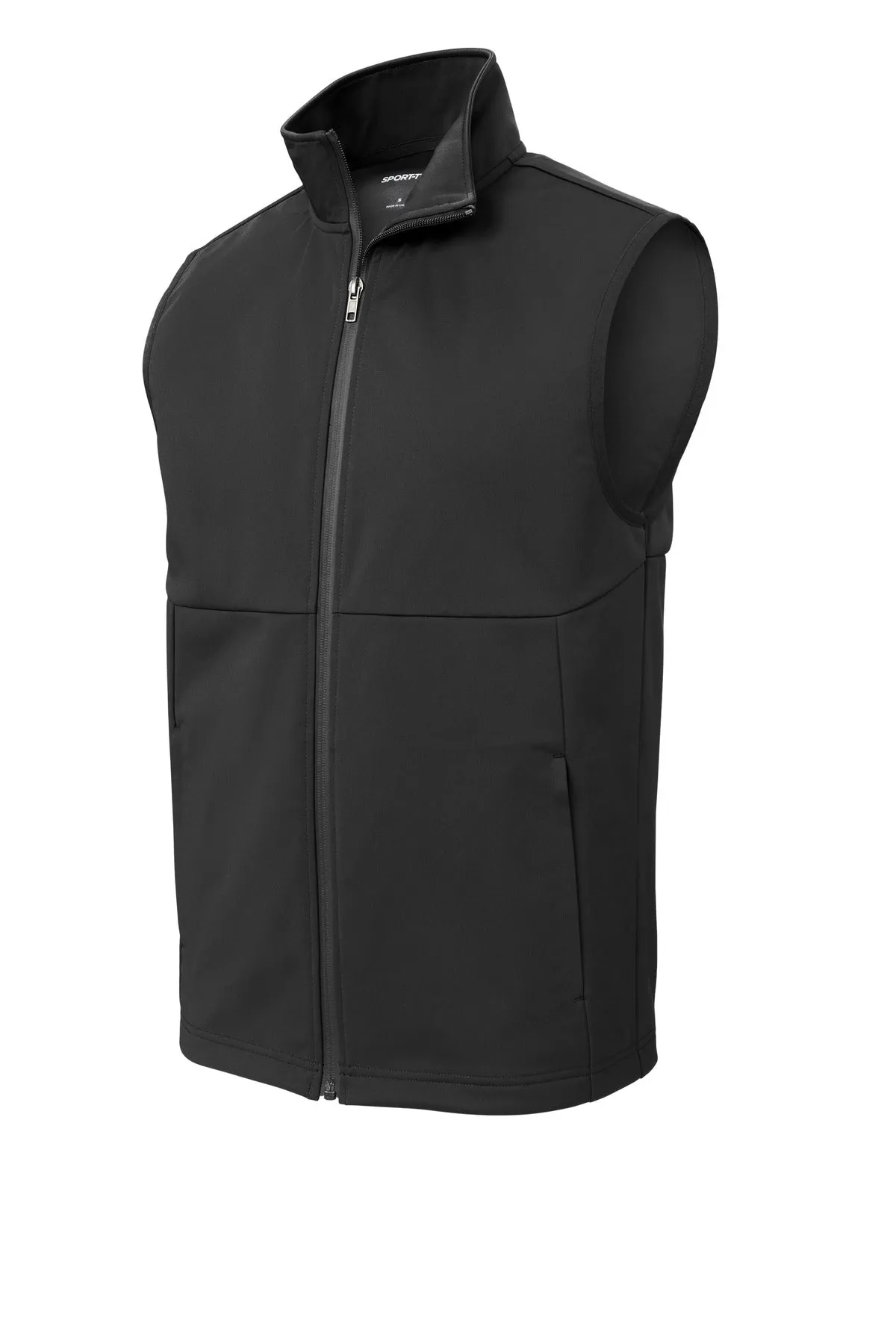 Sport-Tek Soft Shell Vest ST981 Deep Black