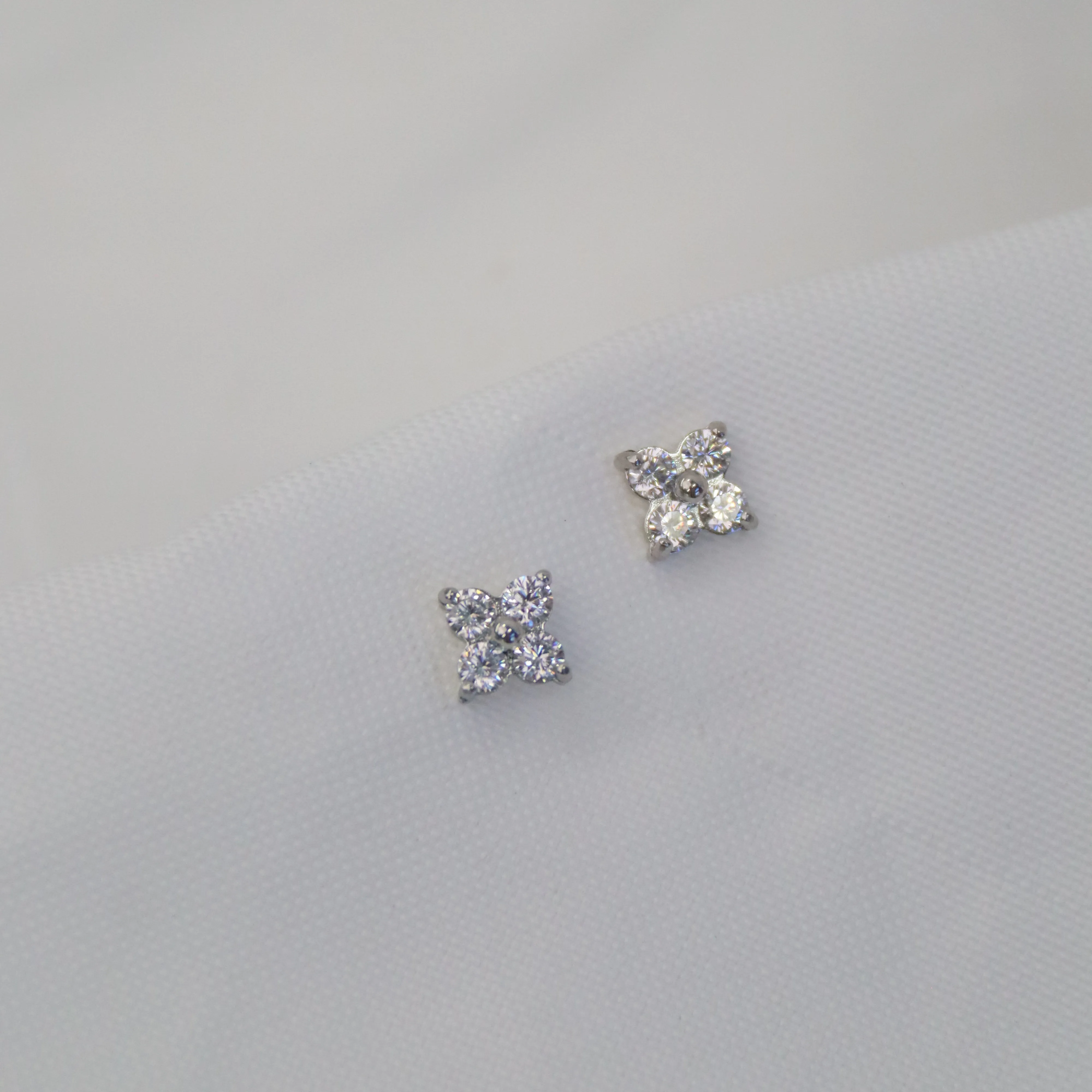 Stella - Cubic Zirconia Stud Earrings
