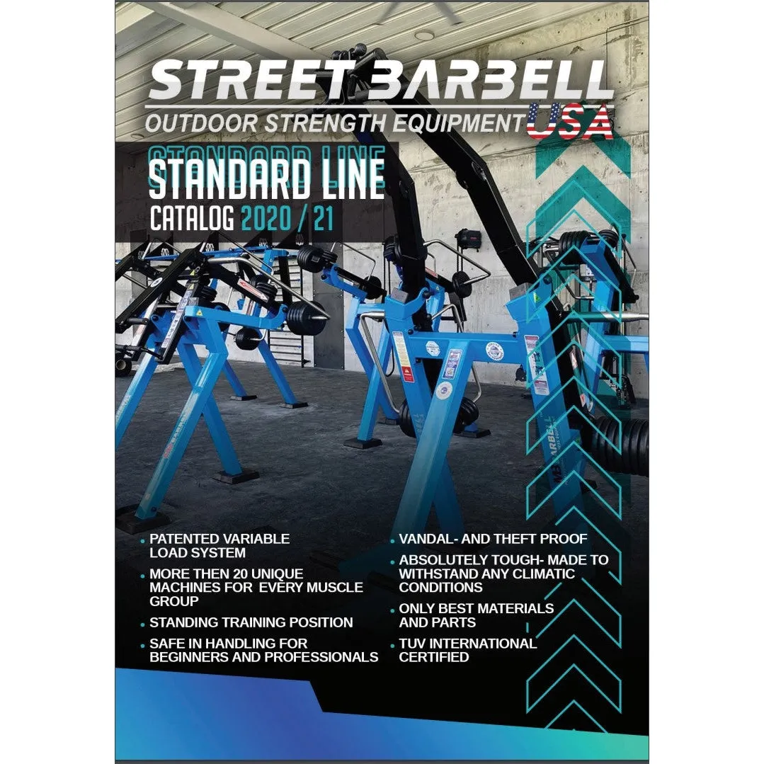 Street Barbell USA Abdominal Crunch (Outdoor Gym Equipment)
