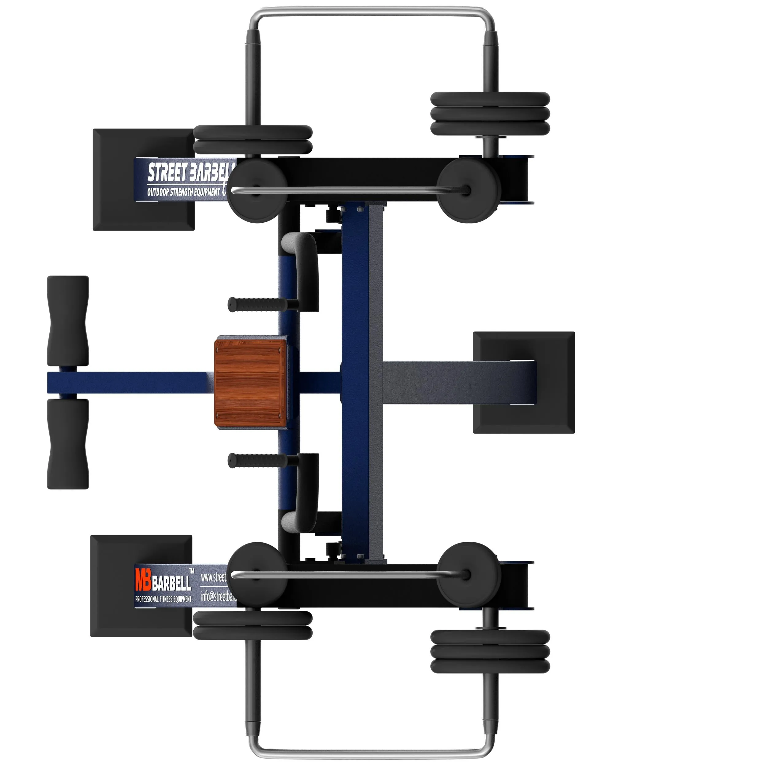 Street Barbell USA Abdominal Crunch (Outdoor Gym Equipment)