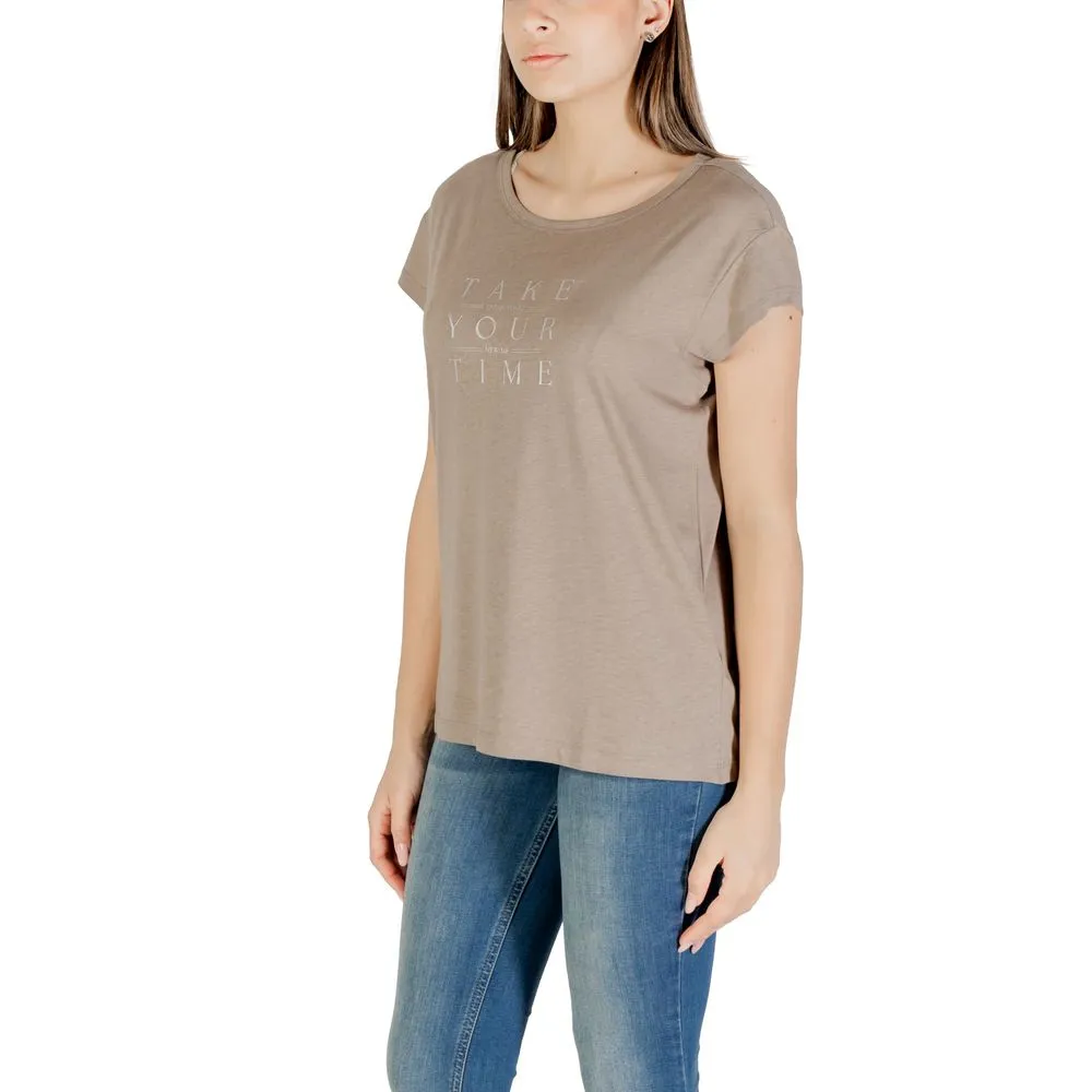 Street One Gray Cotton Tops & T-Shirt
