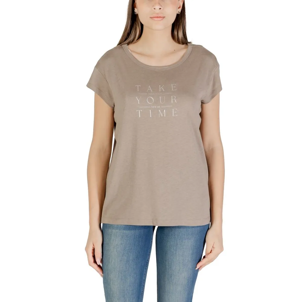 Street One Gray Cotton Tops & T-Shirt