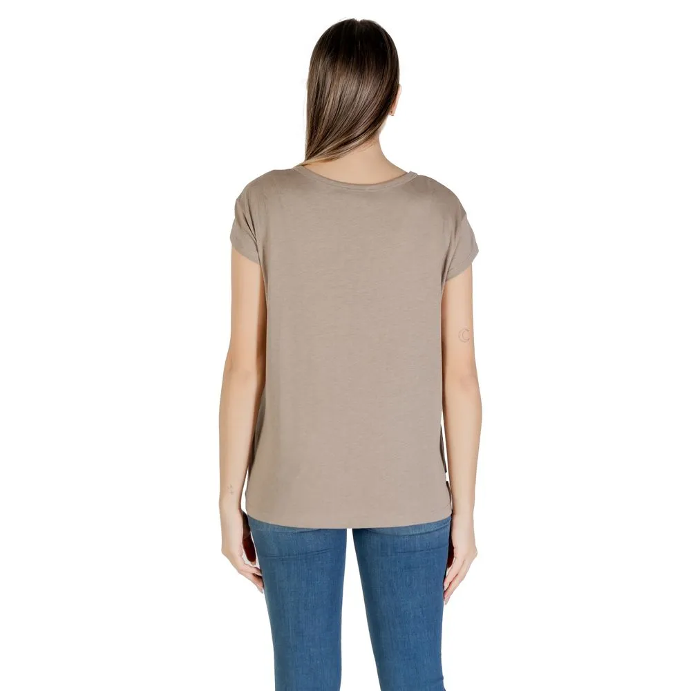 Street One Gray Cotton Tops & T-Shirt
