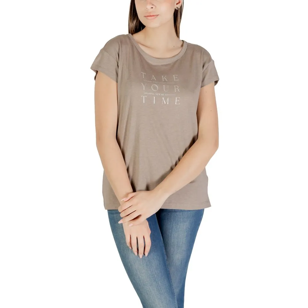 Street One Gray Cotton Tops & T-Shirt
