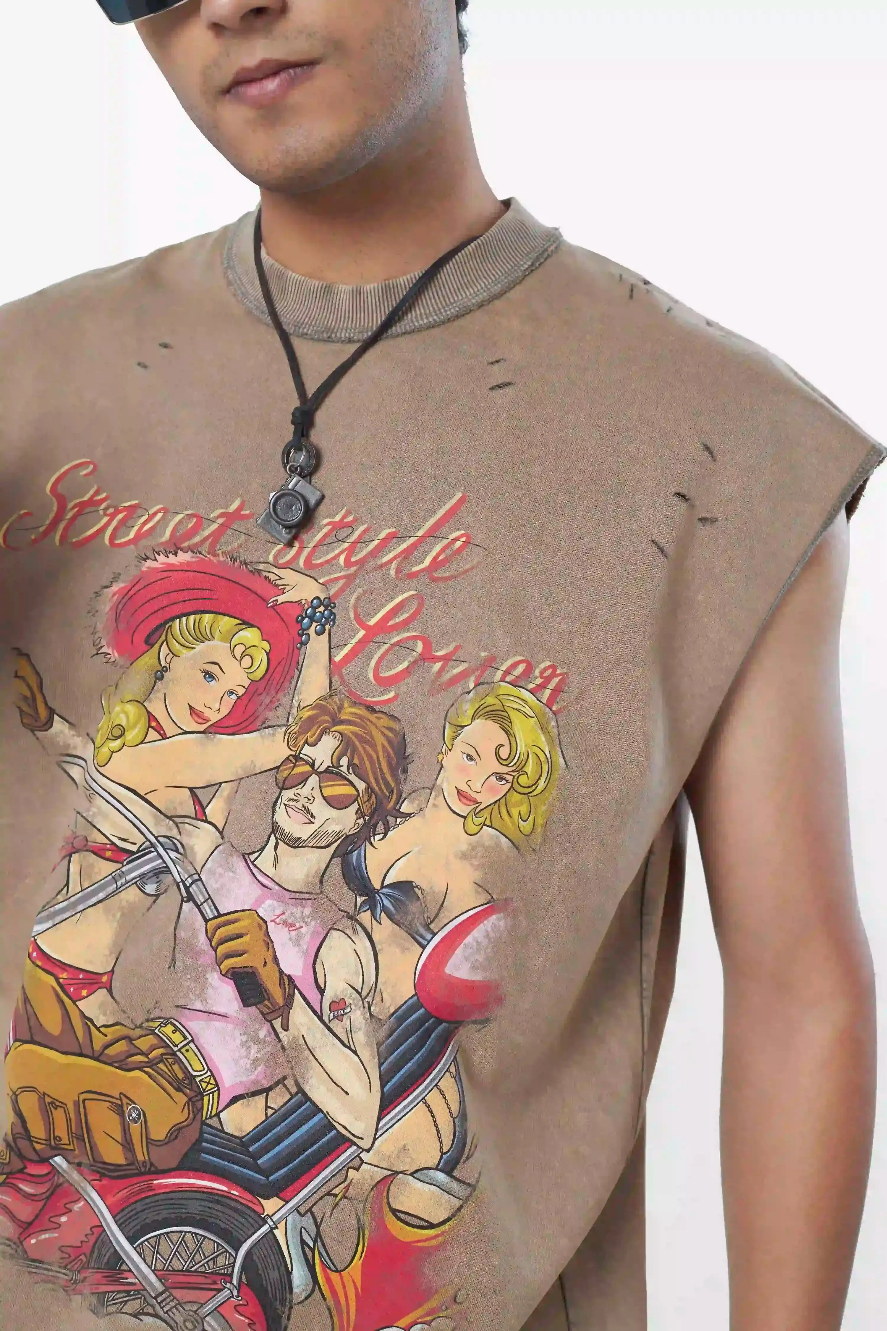 Street Style Lover Muscle Tee