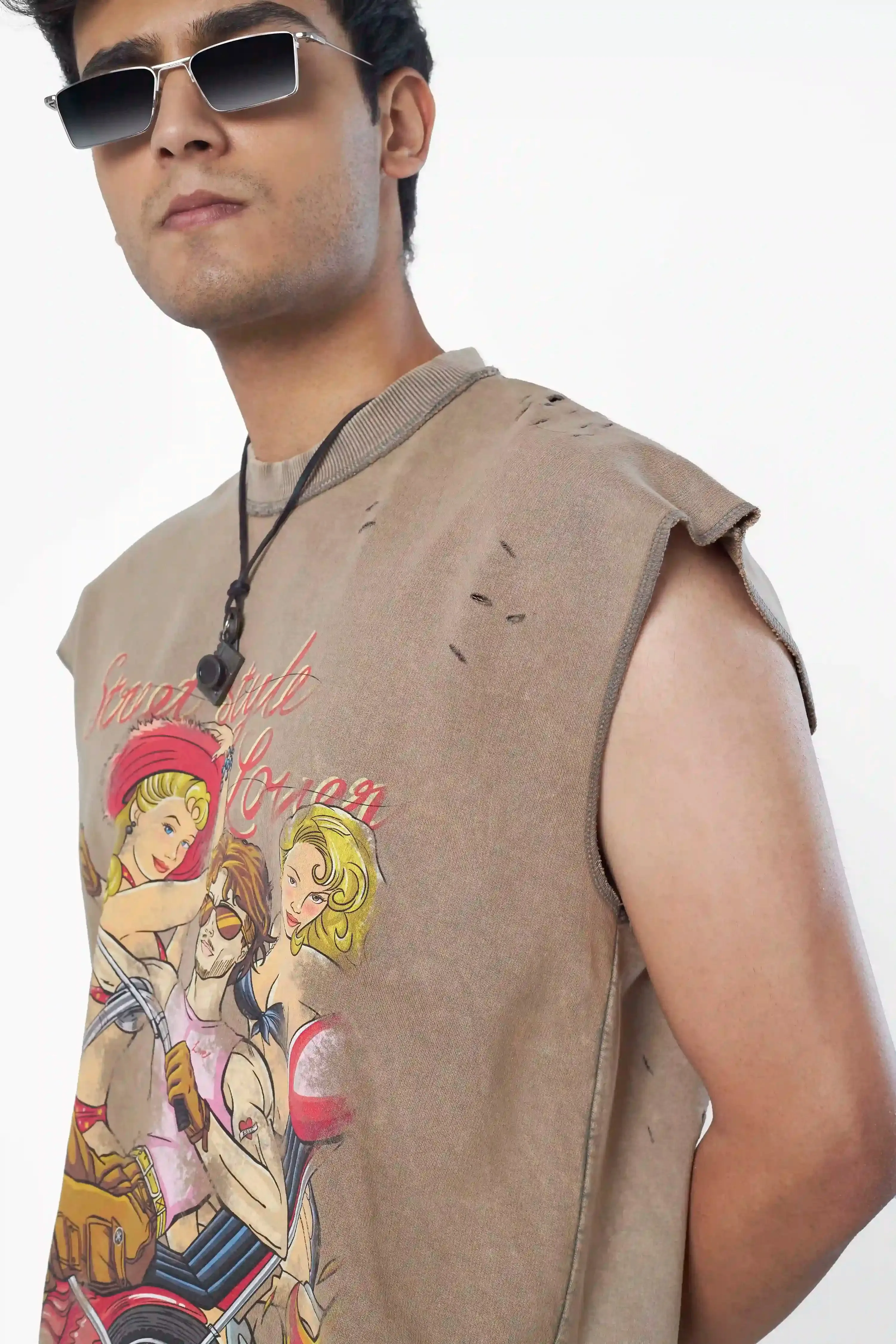 Street Style Lover Muscle Tee