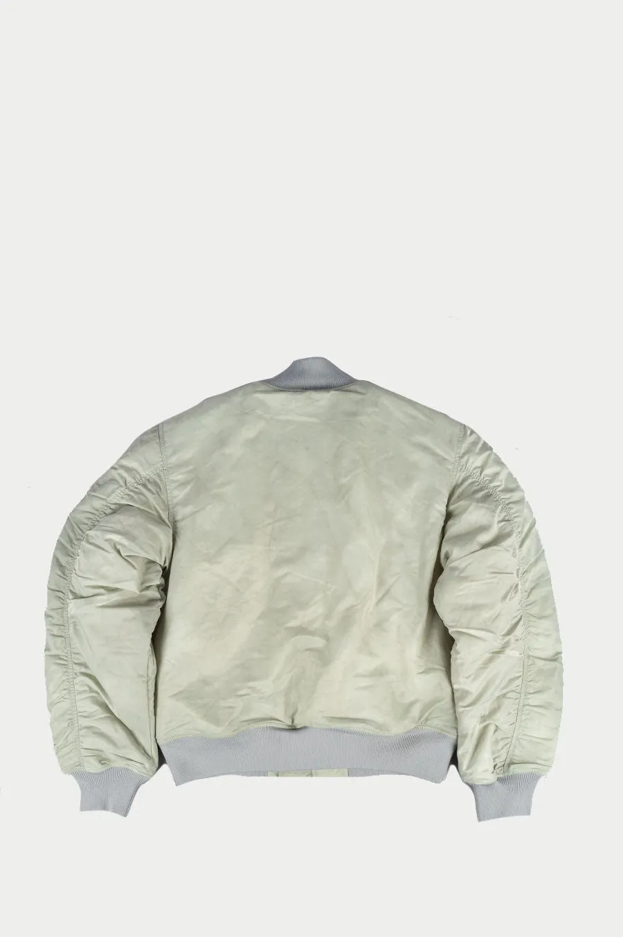 STUSSY DYED NYLON BOMBER STONE