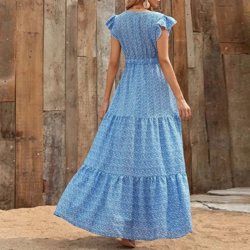 Summer Bohemian Swing Dress