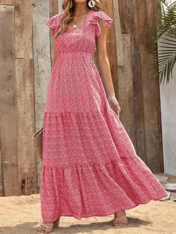 Summer Bohemian Swing Dress