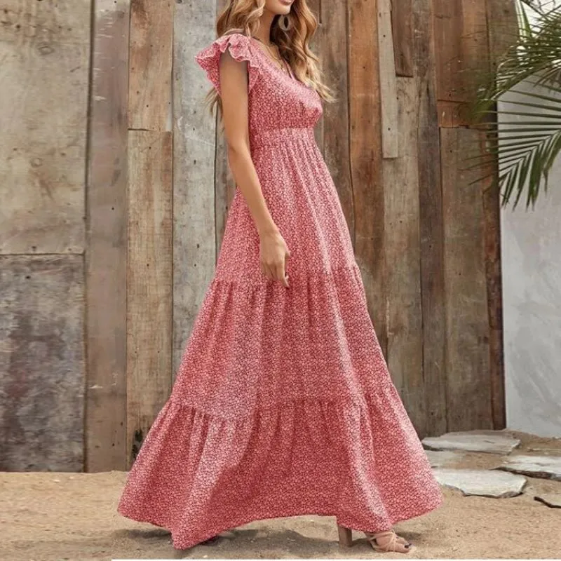 Summer Bohemian Swing Dress