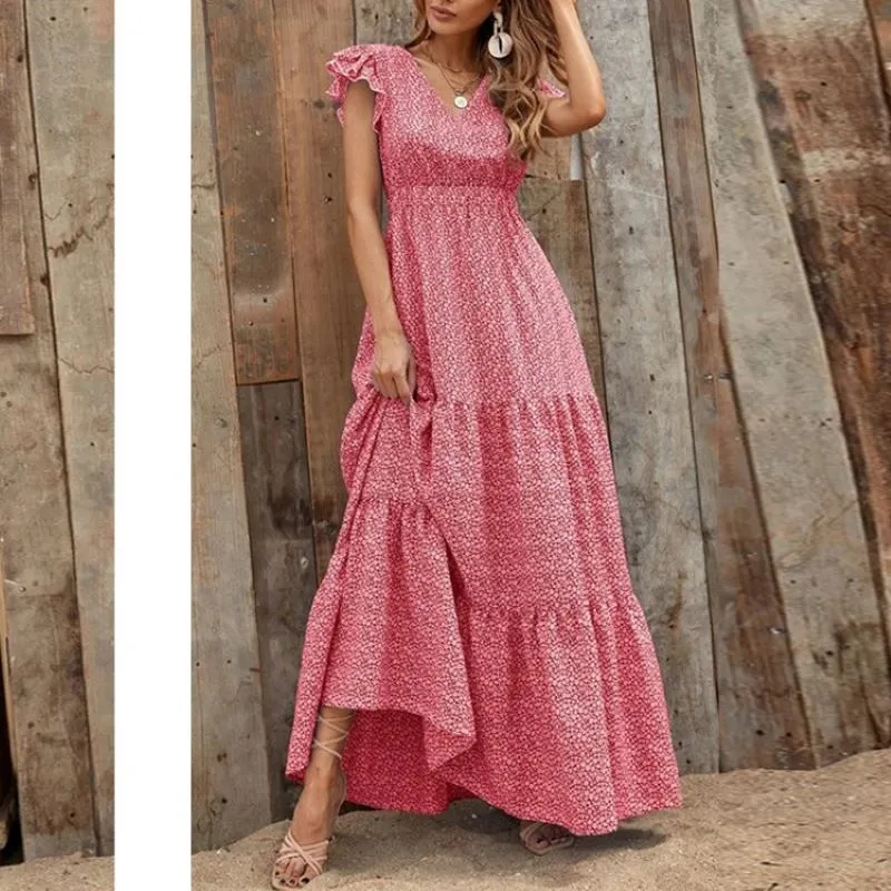 Summer Bohemian Swing Dress