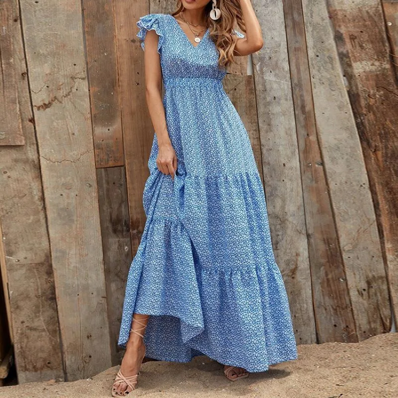 Summer Bohemian Swing Dress