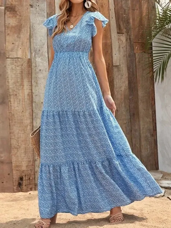 Summer Bohemian Swing Dress