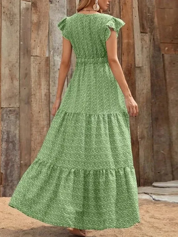 Summer Bohemian Swing Dress