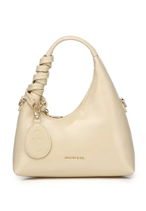 Sunova Mini Top Handle Bag (Light Yellow)