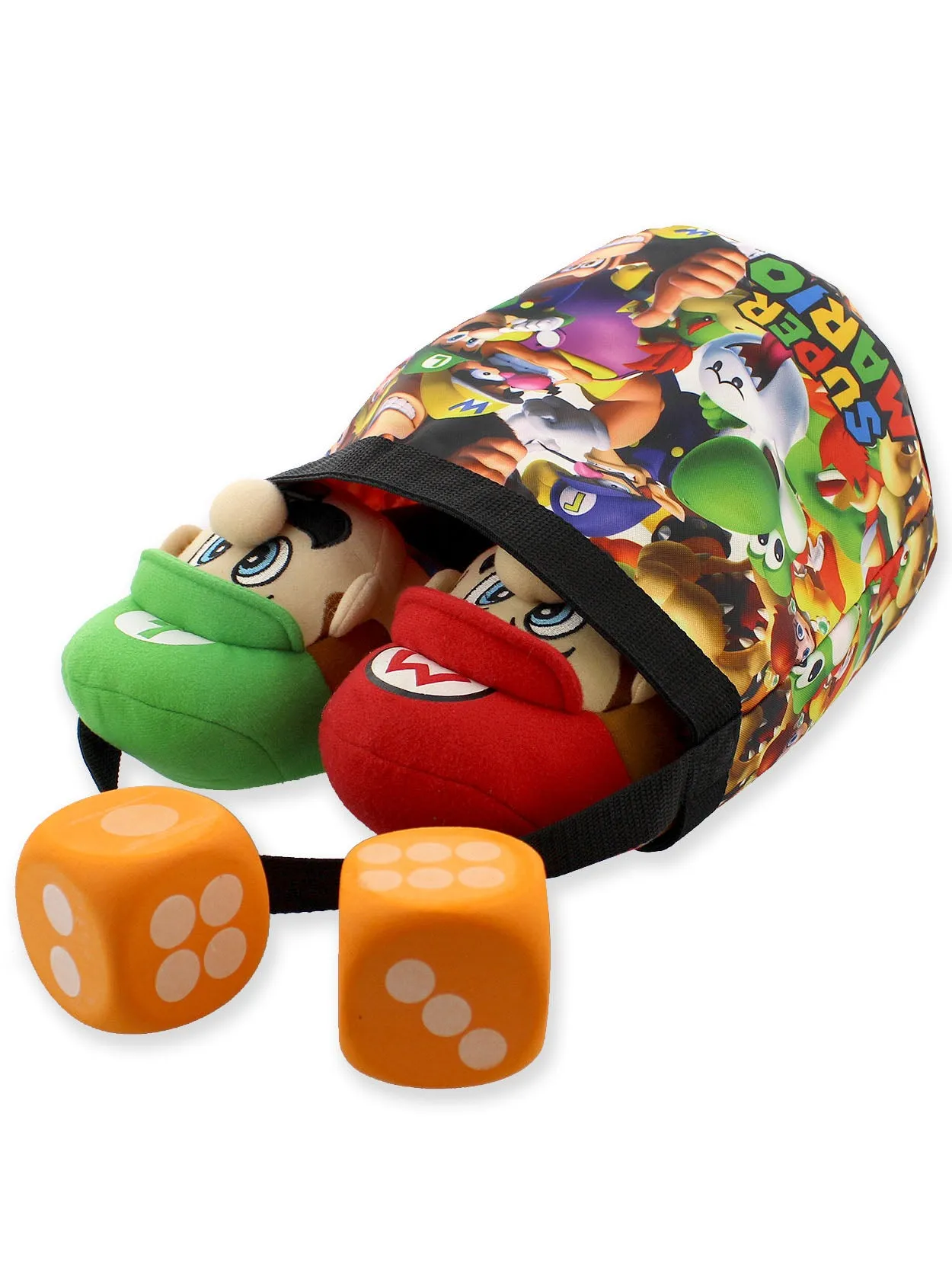 Super Mario Brothers CollapsibleBucket Tote Bag