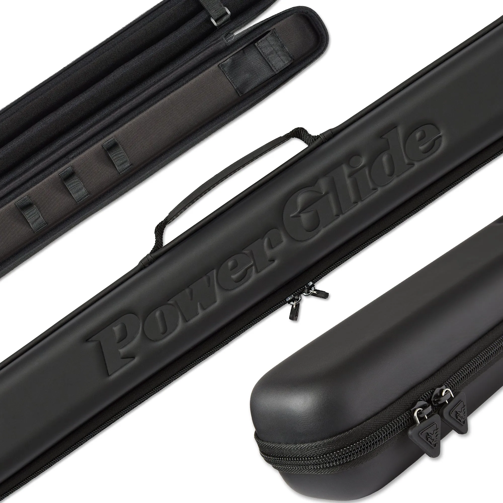 Svartur Cue Case - Black - 2pc Cue