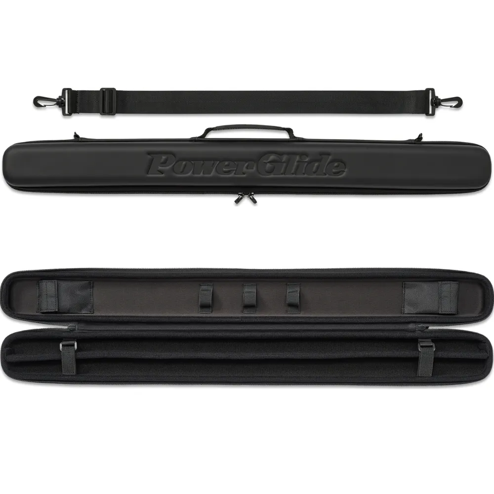 Svartur Cue Case - Black - 2pc Cue