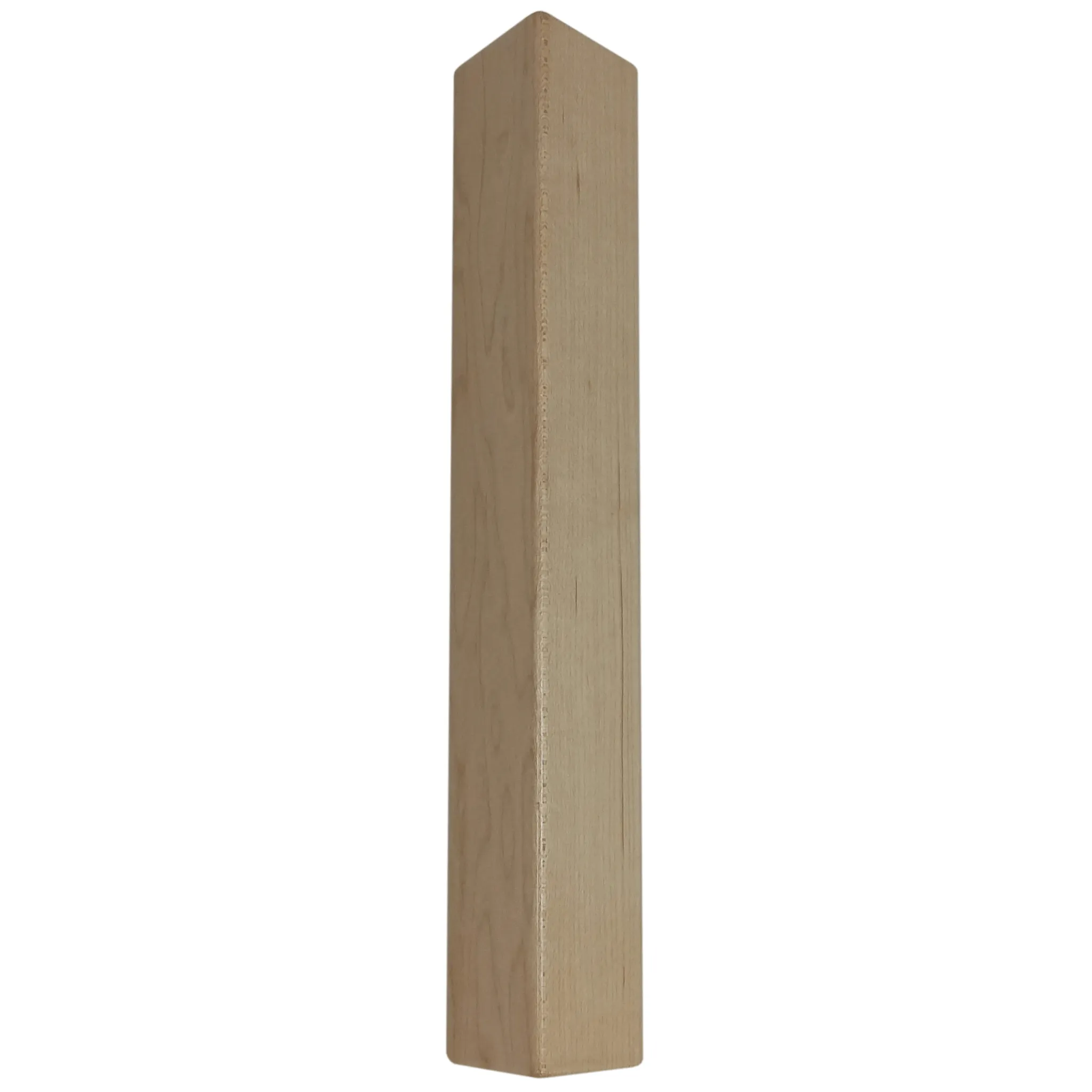 Tap Handle, Wood, Tall Three-Sided